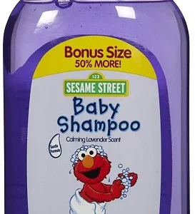 SESAME STREET Baby Shampoo Calming Lavender Scent Bonus Size – 24oz/12pk Case/12