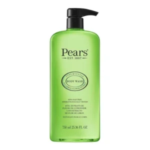 Pears Body WashOil Clear Green w/ Pump – 750ml/6pk