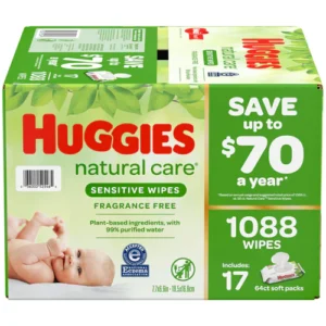 Huggies Natural Care Sensitive Baby Wipe Refill